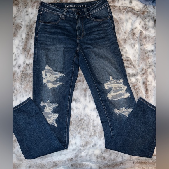 American Eagle Hi-Rise Skinny Jeans/ Jeggings - Picture 5 of 5